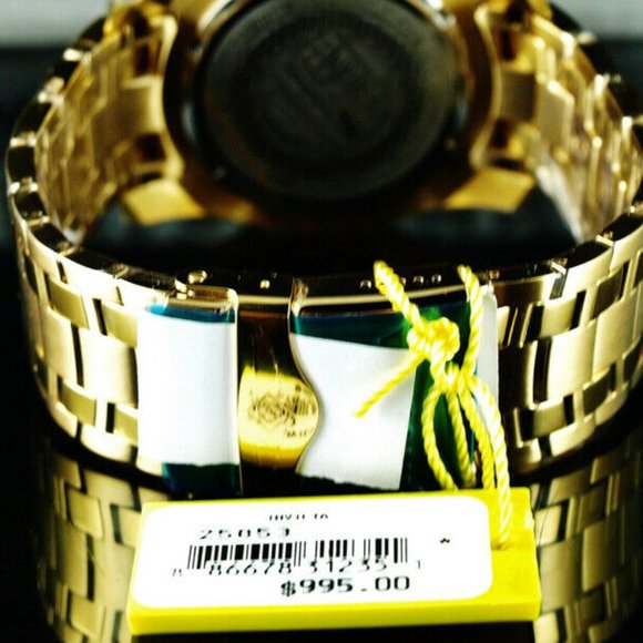 18K Carbon Fiber Invicta Watch w/ box! - Picture 2 of 4